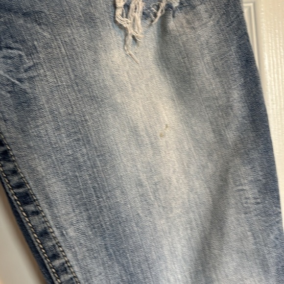Miss Me women’s blue distressed embellished ankle skinny jeans size 30 - Picture 6 of 12